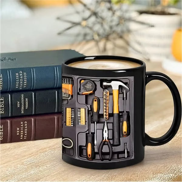 🔥Christmas Limited-Time Offer: 50% OFF!!!🔥⚡Mechanic Toolbox Mug