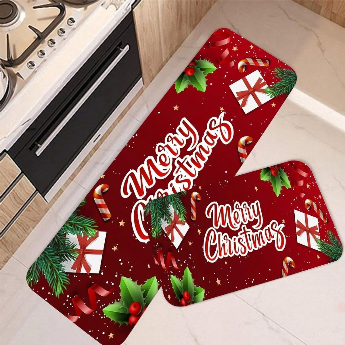 🔥 Christmas Themed Kitchen Mat