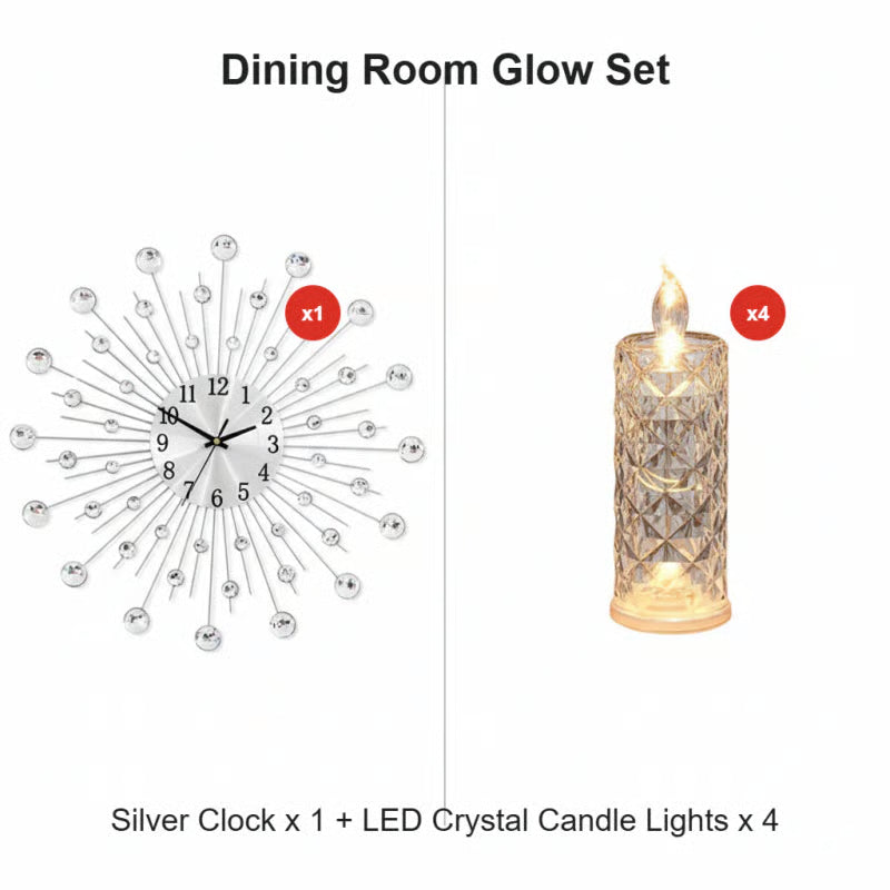 Creative Wall Clock for Living Room Decoration