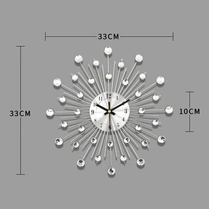 Creative Wall Clock for Living Room Decoration
