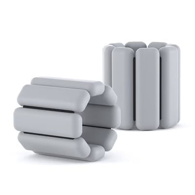 Weighted Silicone Sports Wristband | 2 & 4 lbs, 5 Colors, Sold in Pairs