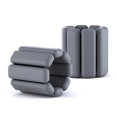Weighted Silicone Sports Wristband | 2 & 4 lbs, 5 Colors, Sold in Pairs