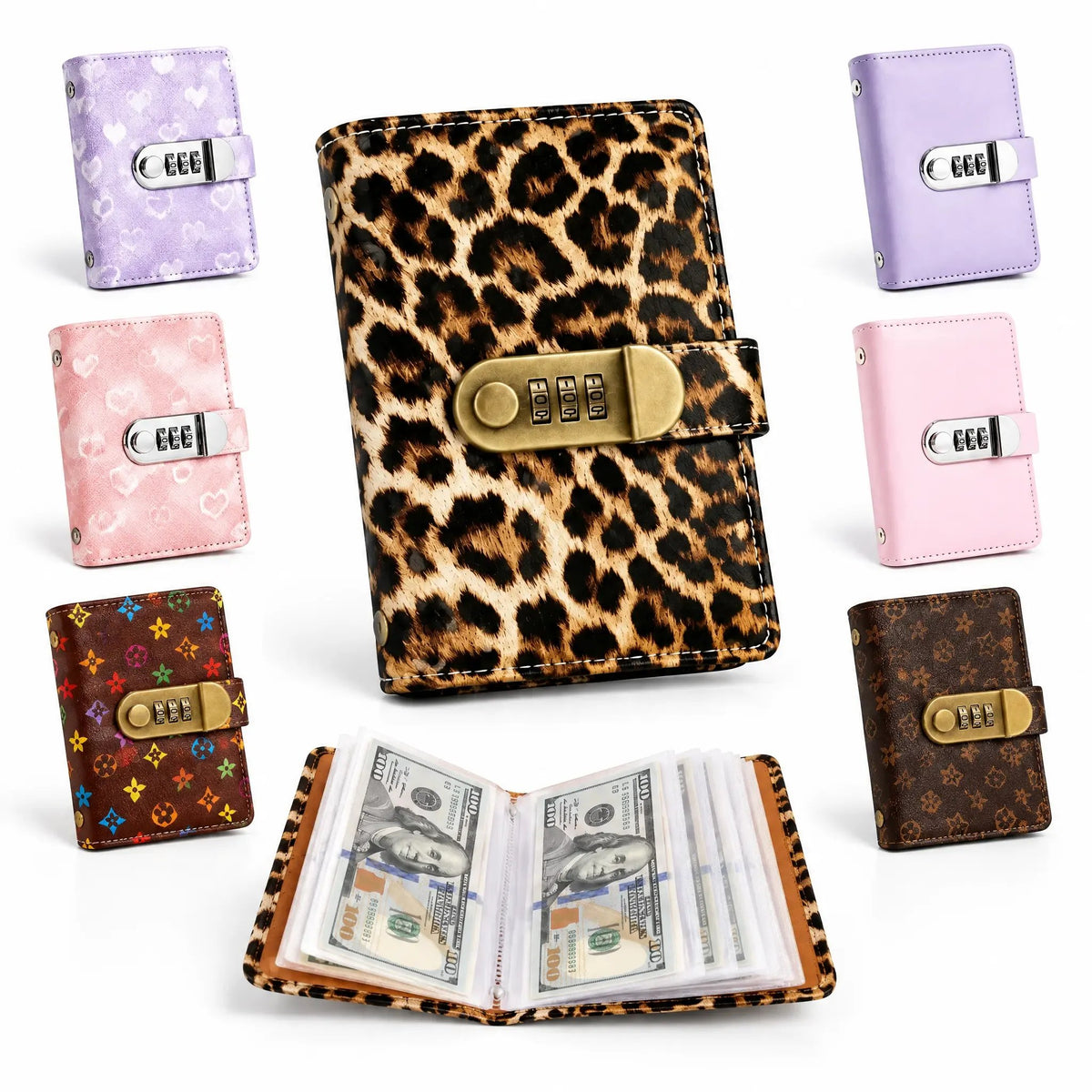 2026 Hot Sale💰🔐 A6 Cash Savings Binder with 3-Digit Lock – Budget. Save & Stay Organized