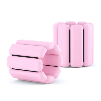 Weighted Silicone Sports Wristband | 2 & 4 lbs, 5 Colors, Sold in Pairs