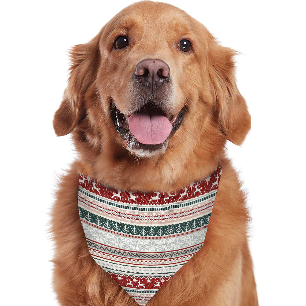 Christmas Print Matching Family Christmas Pajamas-Dog Pajamas Included