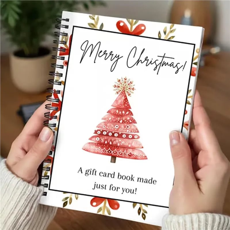 🔥Last Day 50%OFF🎁 Christmas Gift Card Book