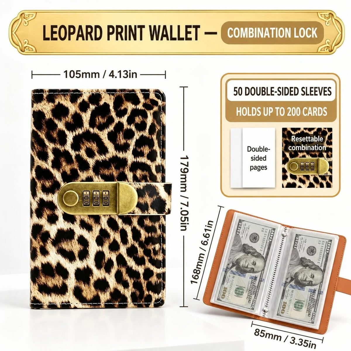 2026 Hot Sale💰🔐 A6 Cash Savings Binder with 3-Digit Lock – Budget. Save & Stay Organized