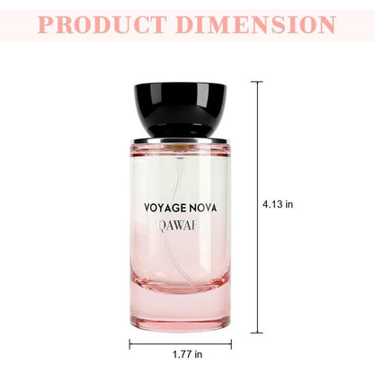 🔥Last Day 49% OFF🌹Voyage Nova | Rosey Fruity Floral | Extrait De Parfum | Long Lasting Luxury Fragrance