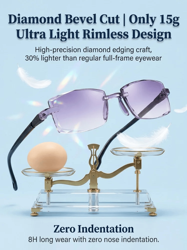 🔥LAST DAY SALE Only $12.99!!👓[Regain Your Youthful Vision] Smart Zoom Diamond-Cut Reading Glasses