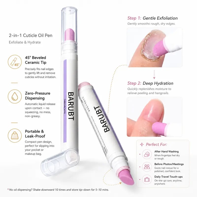 🌹2-in-1 Cuticle Remover Pen