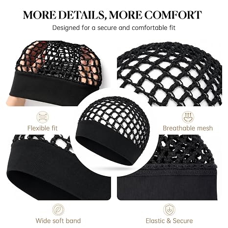 💖Hot 50% OFF🌹 3-Piece Stretchy Wide-Edge Sleeping Cap Set