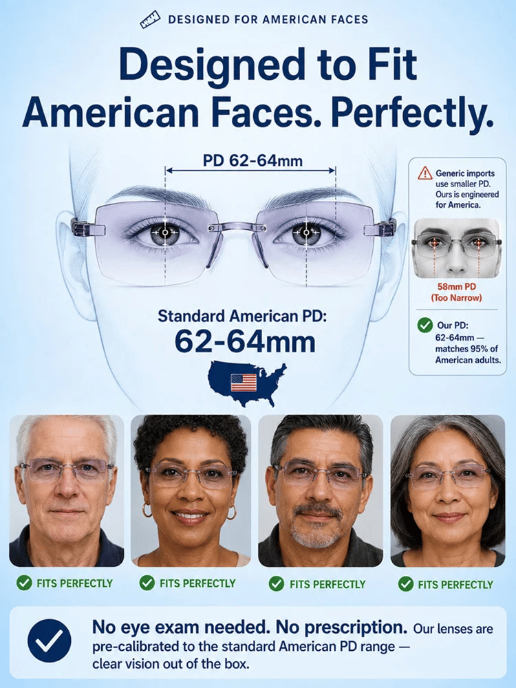🔥LAST DAY SALE Only $12.99!!👓[Regain Your Youthful Vision] Smart Zoom Diamond-Cut Reading Glasses