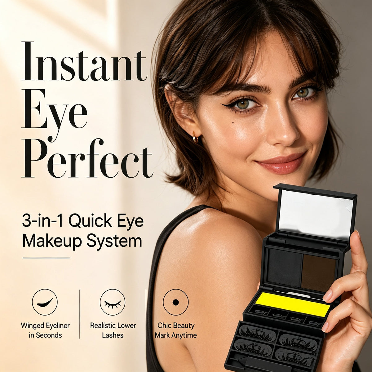 💖Hot 50% OFF🌹Black Box 3‑in‑1 Eye Makeup Stamp Kit