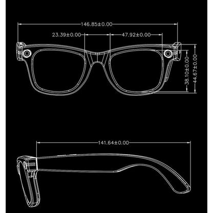 🔥LAST DAY SALE 49% OFF-✨👓Smart AI Translation Camera Bluetooth Glasses—8 MP Pixels. 160+ Languages. Real-Time Translation