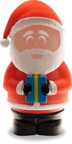 Set of 2 SanTek Claus and Riley The ReinDroid with Built in Projector & Speaker Seasonal Holiday Home Decor