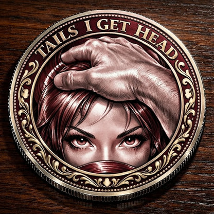 🌹Early Valentine Sale 60% OFF -❤️Heads I Get Tail / Tails I Get Head Commemorative Coin