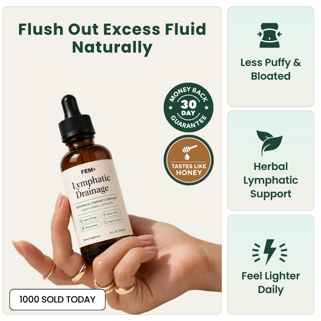 Lymphatic Drainage Drops - Release Trapped Fluid