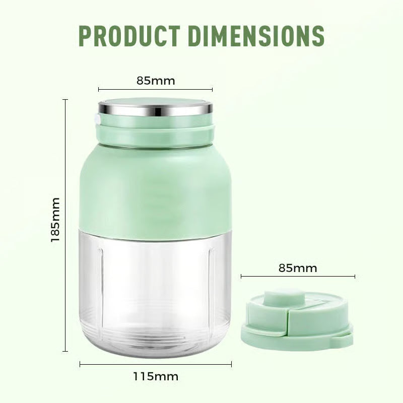 Multifunctional Large-Capacity Wireless Portable Juicer Cup