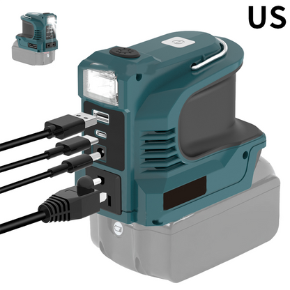 ⚡Compact DC to AC Inverter - Suitable For Cars, Motorhomes, Outdoor ( Free Shipping )