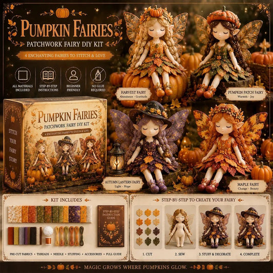 🔥LAST DAY 49% OFF🧵Fairy Patchwork DIY Collection