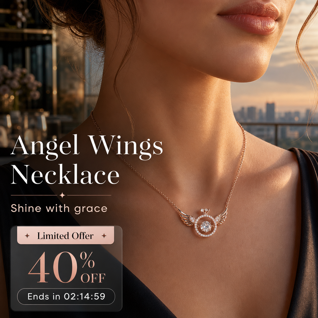 Angel Wings Necklace🎁 Last Day Promotion 50% OFF 🔥